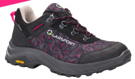 Garsport SPARROW LOW NERO FUCSIA