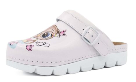 Ženski natikači 9013 Pink EN ISO 20347:2012